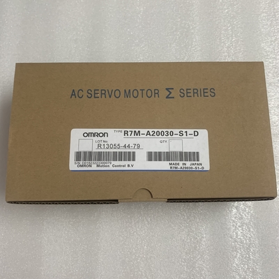 OMRON R7M-A20030-S1-D AC Servo Motor Smart Step Cylinder Type 200W