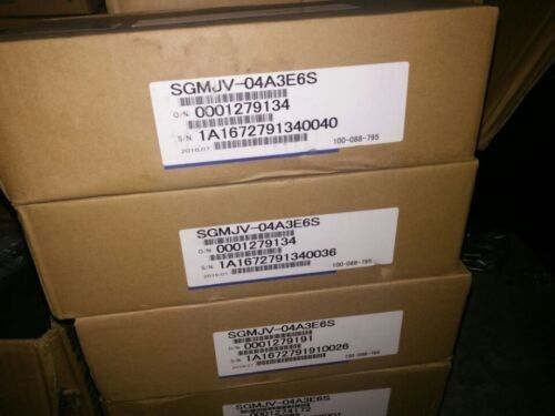 Yaskawa SGMJV-04A3AE6S AC SERVO MOTOR 2.7A 400W 3000RPM 200V NEW