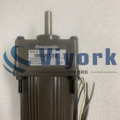 Panasonic MOTOR M61A6G4GE SINGLE PAHSE LEADED 6W 60X60MM WITH GEAR M6GA7.5B NEW
