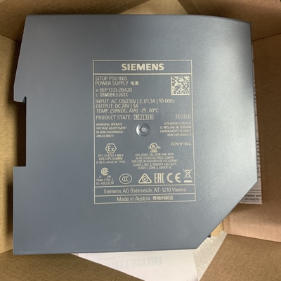 Siemens 6EP1333-2BA20 POWER SUPPLY SITOP PSU100S 5A 120/230V BARU
