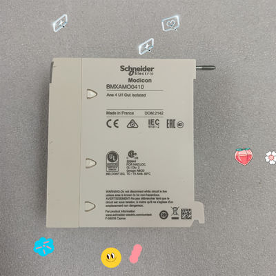 SCHNEIDER BMXAMO0410 MODICON MODUL OUTPUT ANALOG 24VDC IP20 BARU